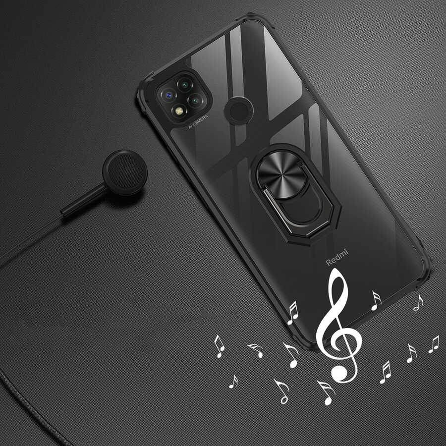 Xiaomi Redmi 9C Kılıf Zore Mola Kapak Kırmızı