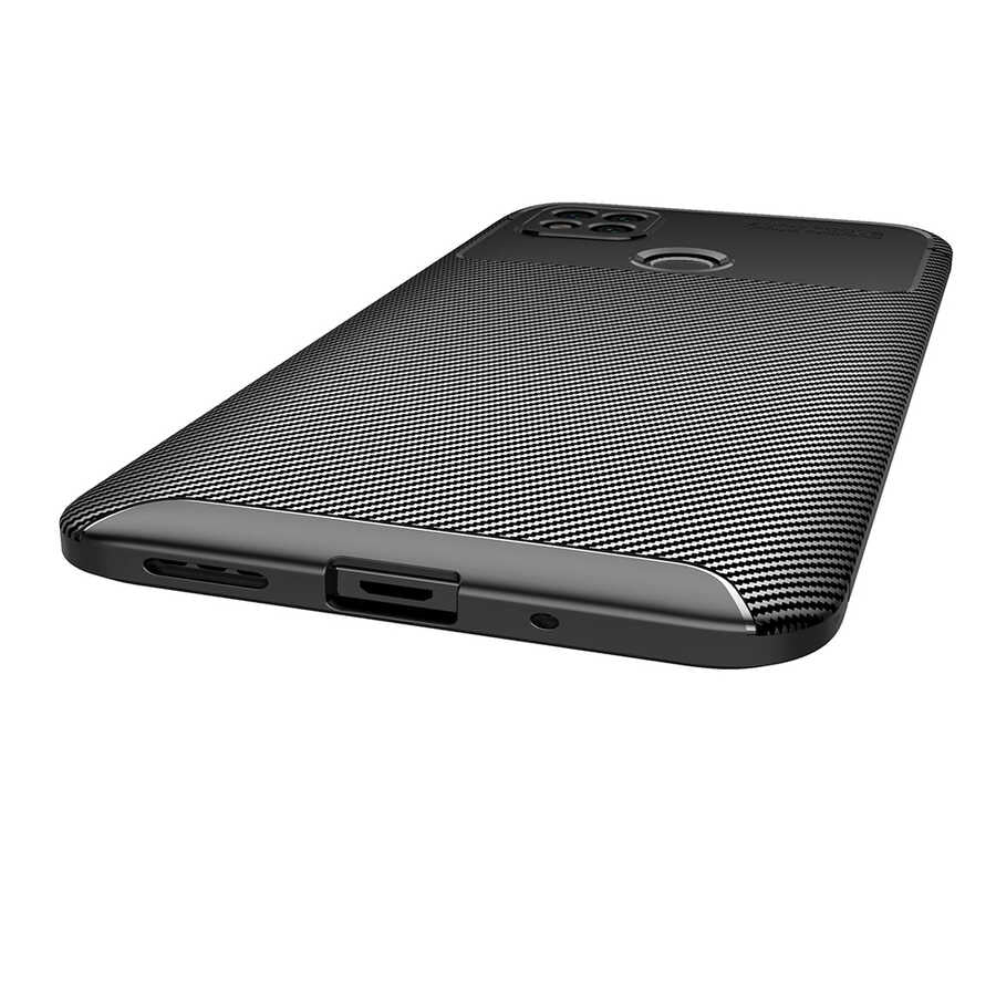 Xiaomi Redmi 9C Kılıf Zore Negro Silikon Kapak Siyah