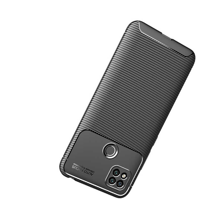 Xiaomi Redmi 9C Kılıf Zore Negro Silikon Kapak Siyah