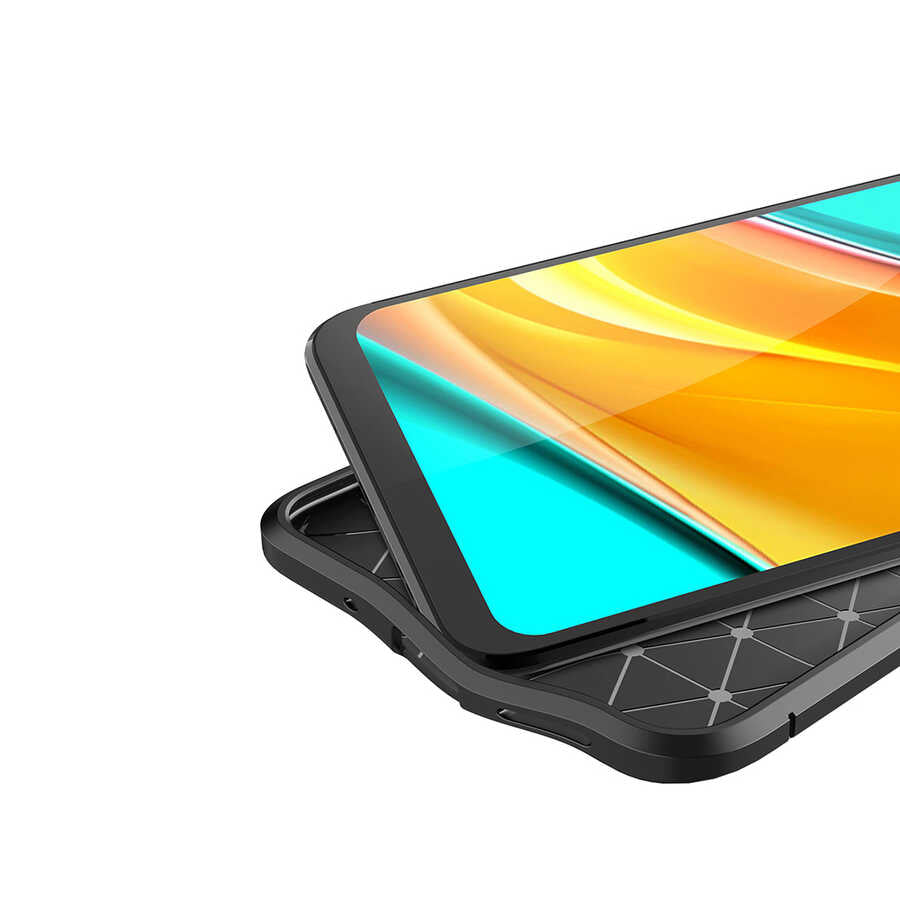 Xiaomi Redmi 9C Kılıf Zore Niss Silikon Kapak Lacivert