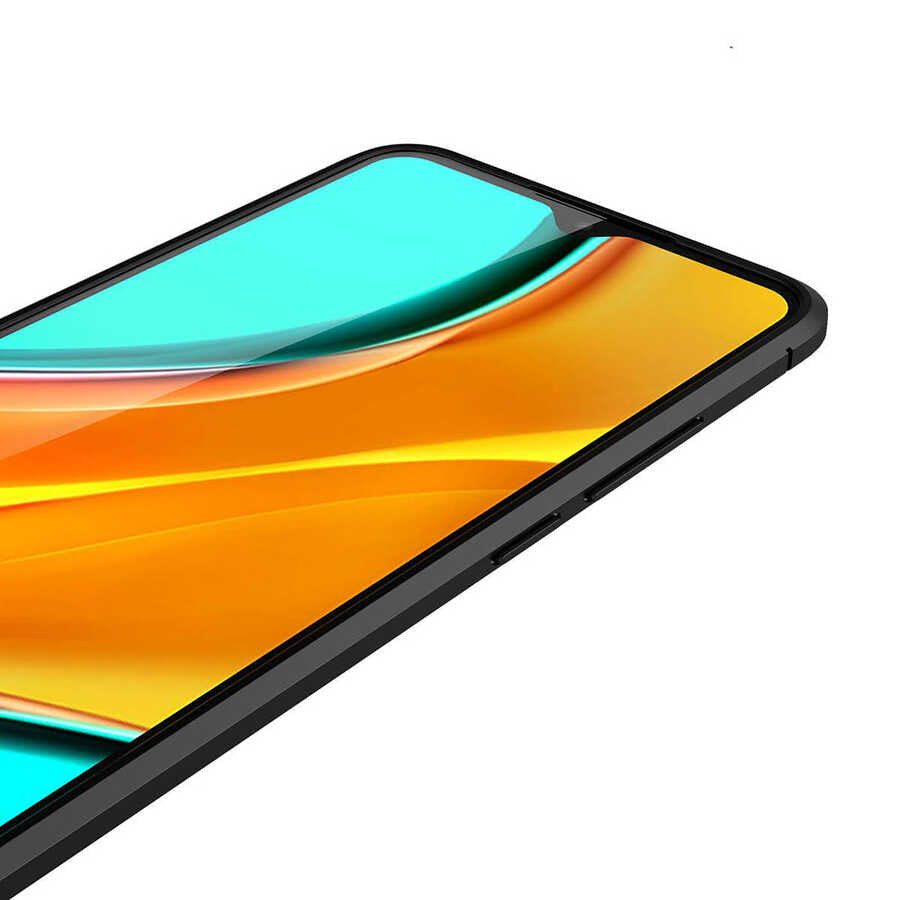 Xiaomi Redmi 9C Kılıf Zore Niss Silikon Kapak Lacivert