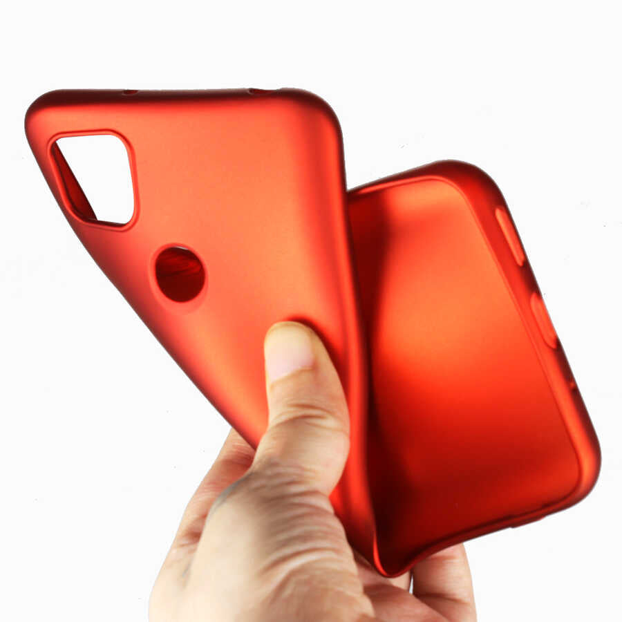 Xiaomi Redmi 9C Kılıf Zore Premier Silikon Kapak Rose Gold