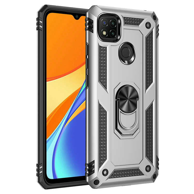 Xiaomi Redmi 9C Kılıf Zore Vega Kapak Rose Gold
