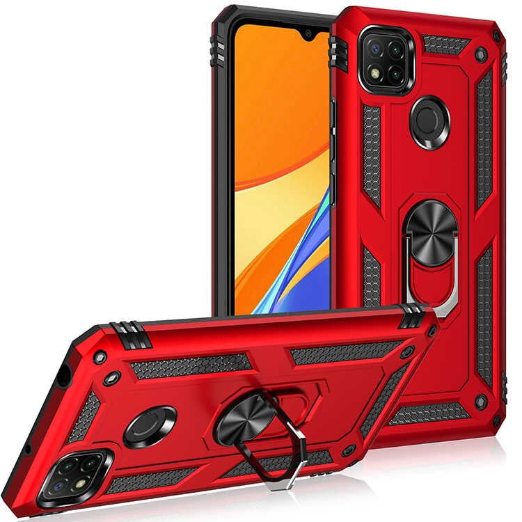 Xiaomi Redmi 9C Kılıf Zore Vega Kapak Rose Gold
