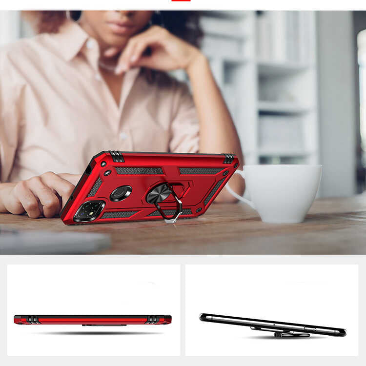 Xiaomi Redmi 9C Kılıf Zore Vega Kapak Rose Gold