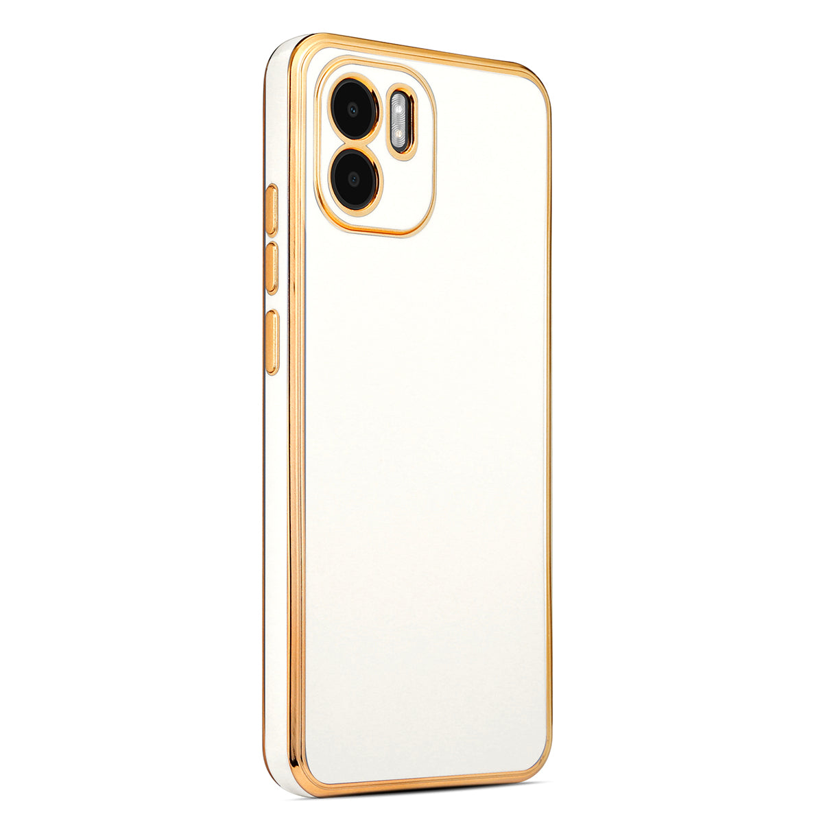 Xiaomi Redmi A1 Kılıf Zore Bark Kapak Beyaz