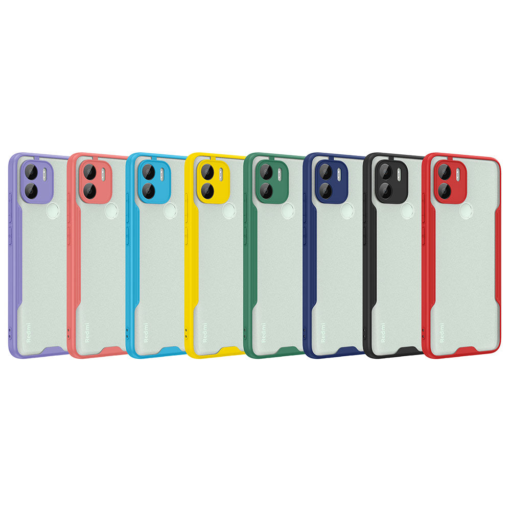Xiaomi Redmi A1 Kılıf Zore Parfe Kapak Mor
