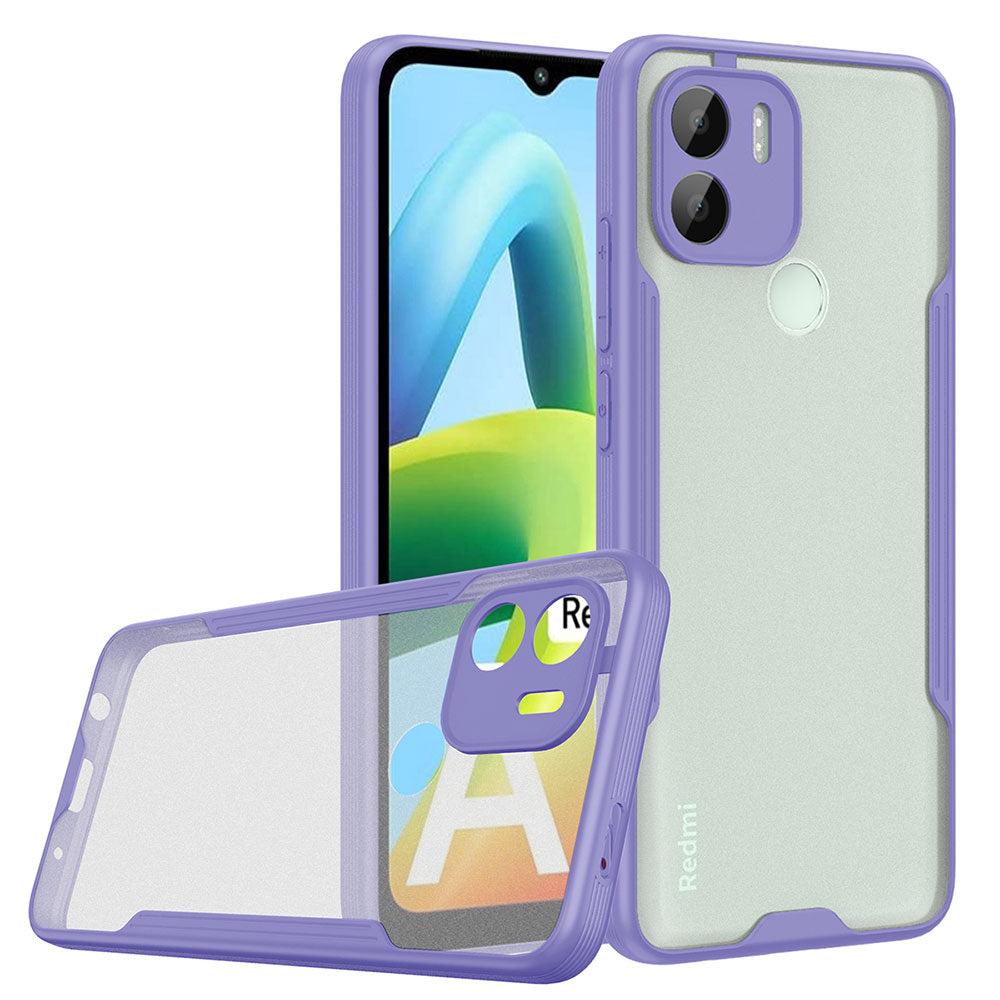Xiaomi Redmi A1 Kılıf Zore Parfe Kapak Mor