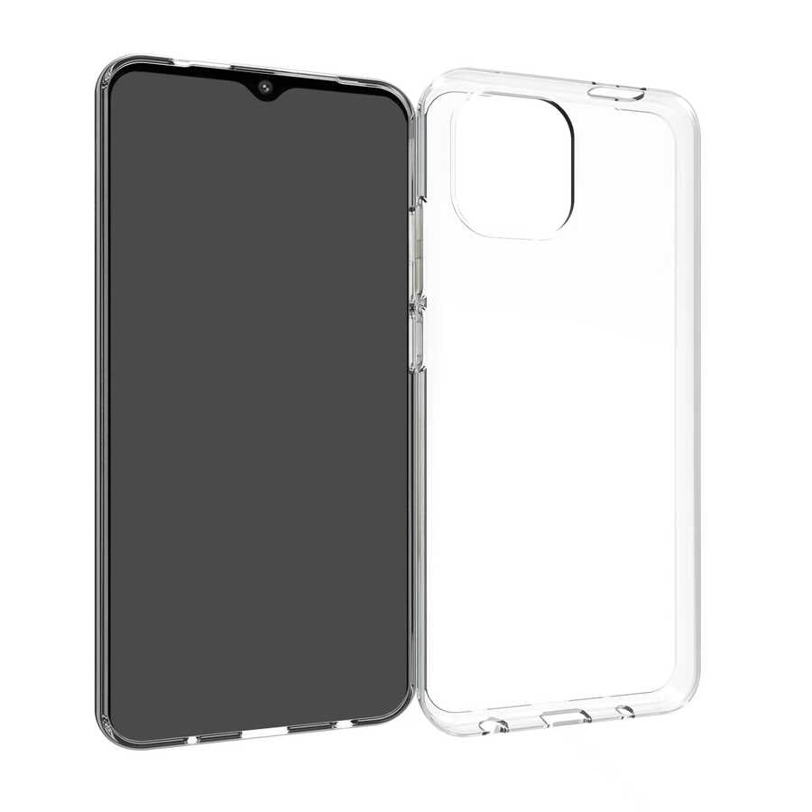 Xiaomi Redmi A1 Kılıf Zore Süper Silikon Kapak Renksiz