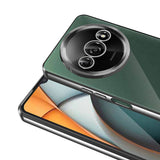 Xiaomi Redmi A3 4G 2024 Kılıf Kamera Korumalı Logo Gösteren Zore Omega Kapak Lila