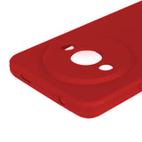 Xiaomi Redmi A3 4G 2024 Kılıf Zore Biye Silikon Lila