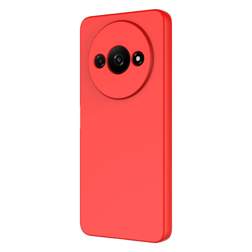 Xiaomi Redmi A3 4G 2024 Kılıf Zore Mara Lansman Kapak Kırmızı