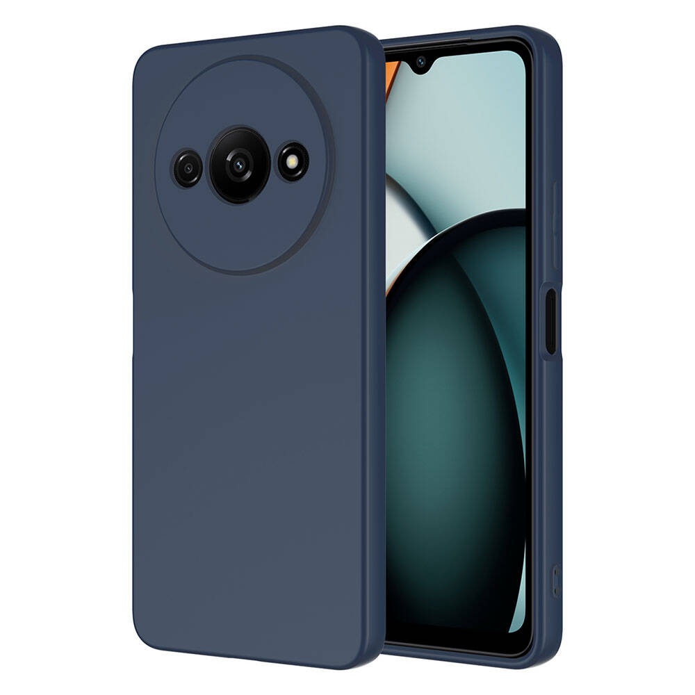 Xiaomi Redmi A3 4G 2024 Kılıf Zore Mara Lansman Kapak Koyu Mor