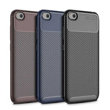Xiaomi Redmi Go Kılıf Zore Negro Silikon Kapak Lacivert