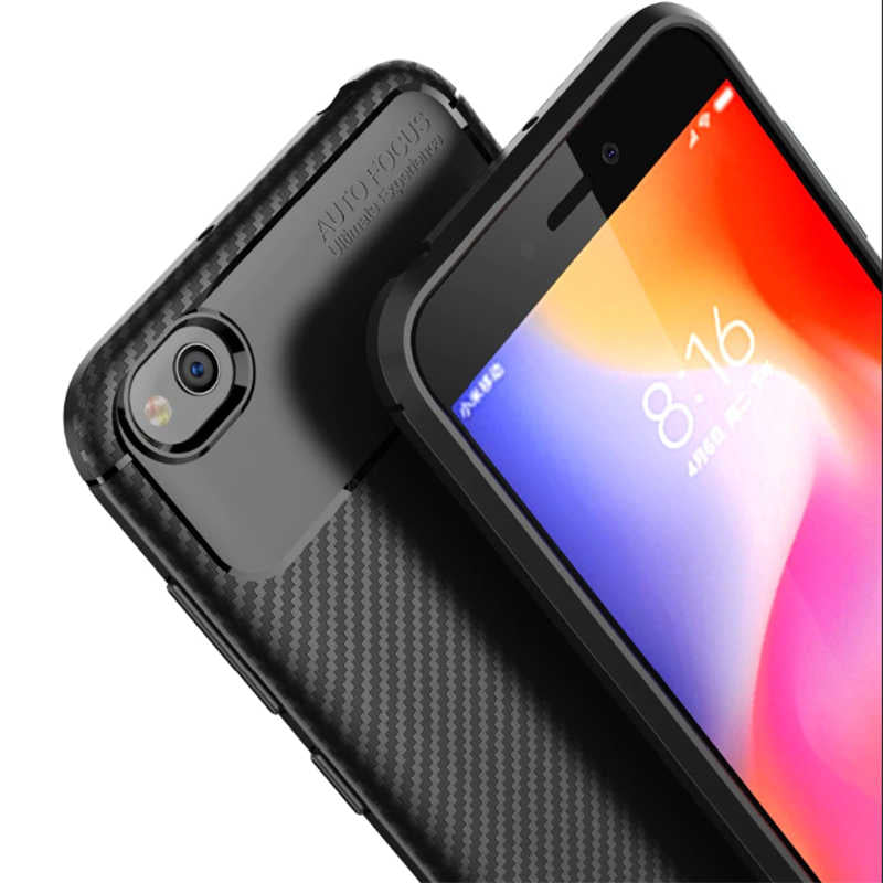 Xiaomi Redmi Go Kılıf Zore Negro Silikon Kapak Lacivert