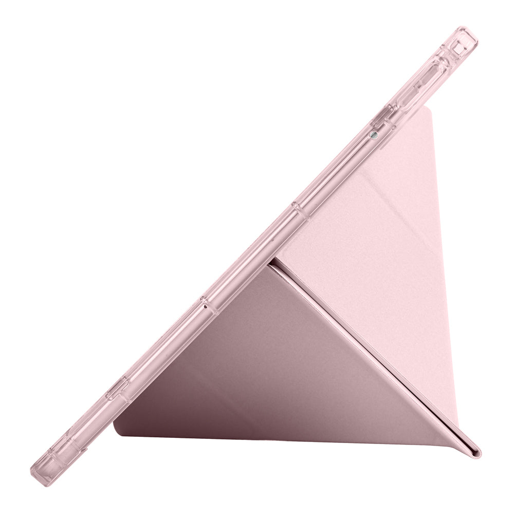 Xiaomi Redmi K Pad Kılıf Zore Tri Folding Kalem Bölmeli Standlı Kılıf Lacivert