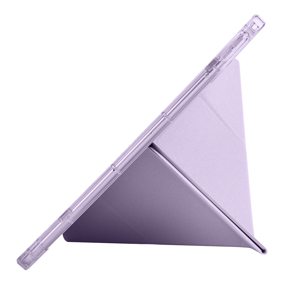 Xiaomi Redmi K Pad Kılıf Zore Tri Folding Kalem Bölmeli Standlı Kılıf Rose Gold