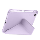 Xiaomi Redmi K Pad Kılıf Zore Tri Folding Kalem Bölmeli Standlı Kılıf Koyu Yeşil