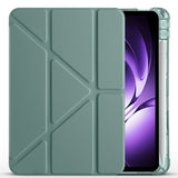 Xiaomi Redmi K Pad Kılıf Zore Tri Folding Kalem Bölmeli Standlı Kılıf Lacivert