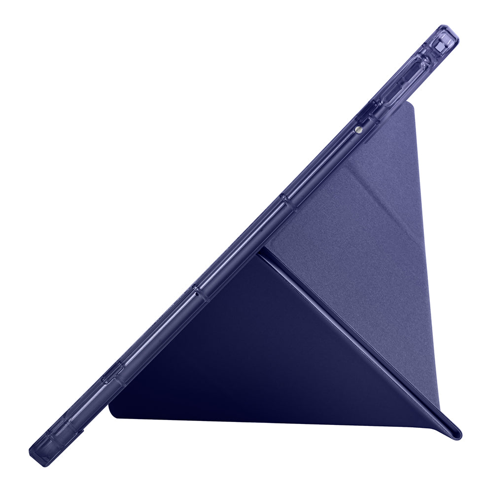 Xiaomi Redmi K Pad Kılıf Zore Tri Folding Kalem Bölmeli Standlı Kılıf Rose Gold