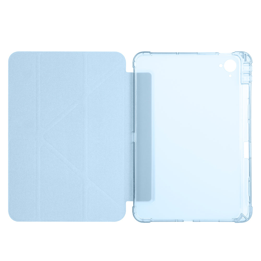 Xiaomi Redmi K Pad Kılıf Zore Tri Folding Kalem Bölmeli Standlı Kılıf Siyah