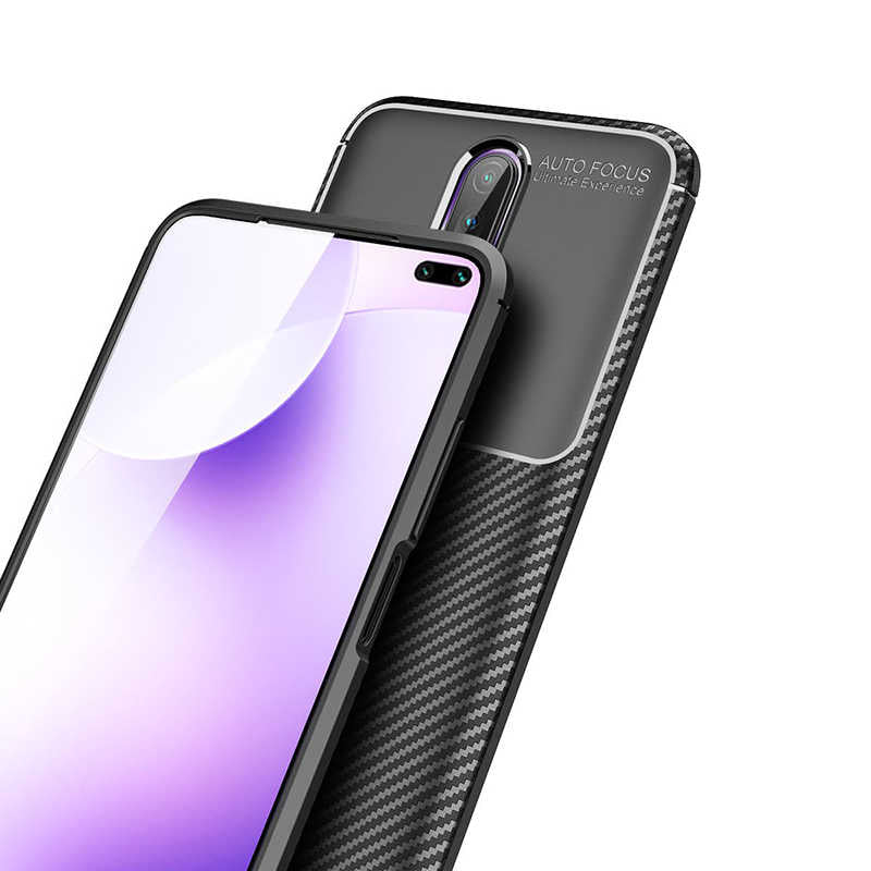 Xiaomi Redmi K30 Kılıf Zore Negro Silikon Kapak Lacivert