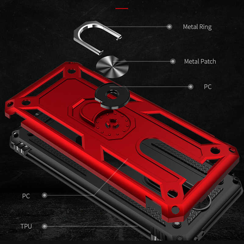 Xiaomi Redmi K30 Kılıf Zore Vega Kapak Gri
