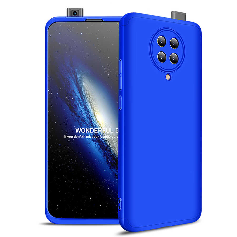 Xiaomi Redmi K30 Pro Kılıf Zore Ays Kapak Siyah-Gri