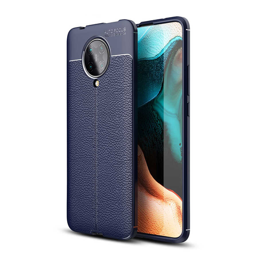 Xiaomi Redmi K30 Pro Kılıf Zore Niss Silikon Kapak Lacivert