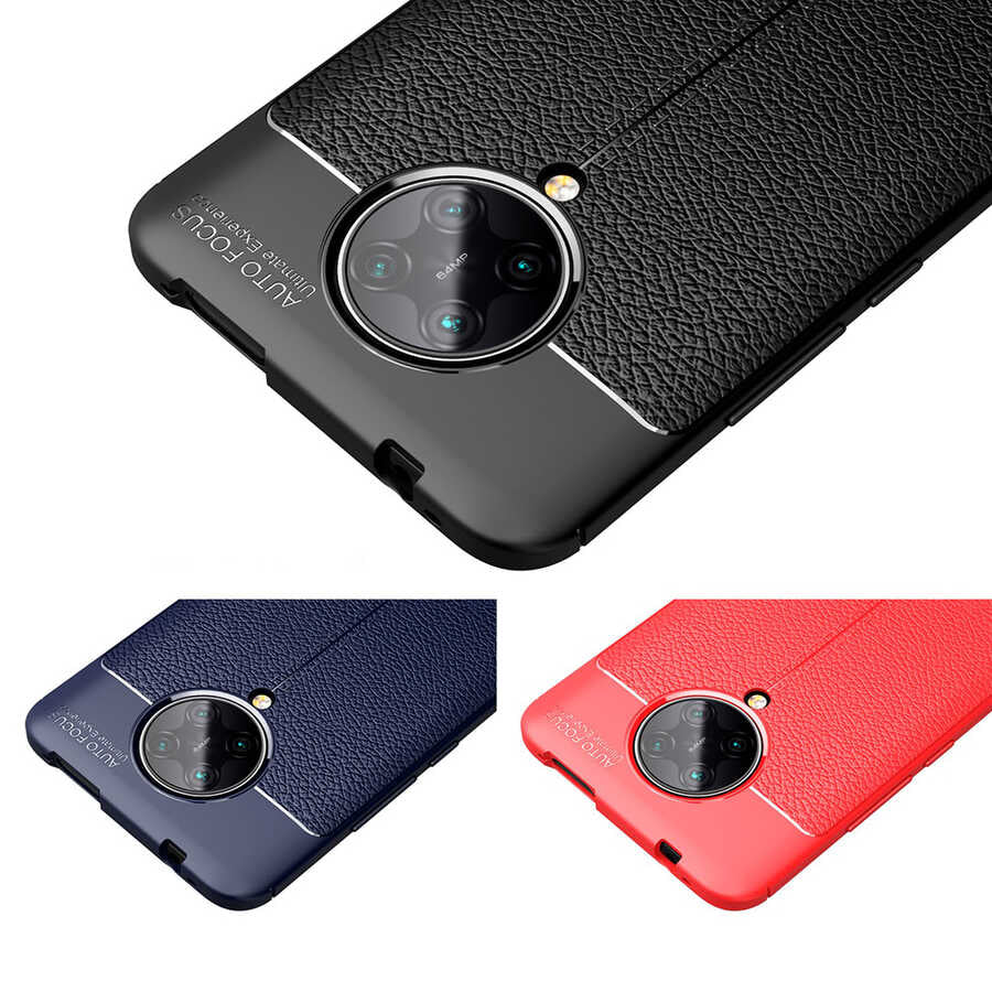 Xiaomi Redmi K30 Pro Kılıf Zore Niss Silikon Kapak Siyah