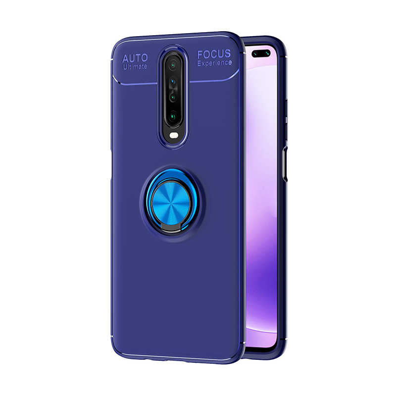 Xiaomi Redmi K30 Kılıf Zore Ravel Silikon Kapak Mavi