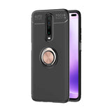 Xiaomi Redmi K30 Kılıf Zore Ravel Silikon Kapak Siyah-Rose Gold