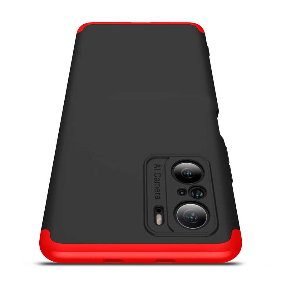 Xiaomi Redmi K40 Kılıf Zore Ays Kapak Kırmızı