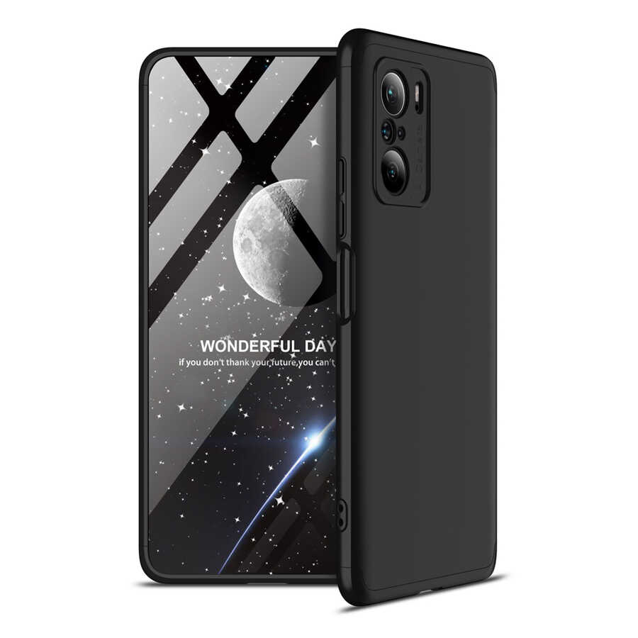 Xiaomi Redmi K40 Kılıf Zore Ays Kapak Siyah