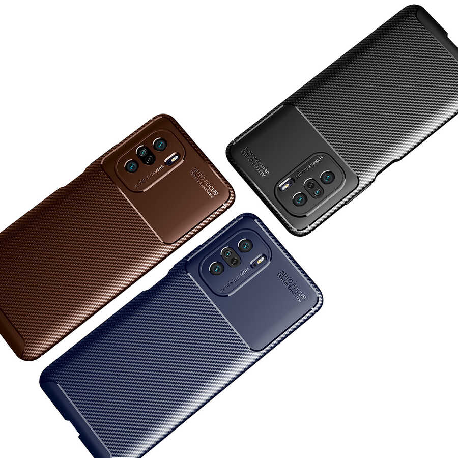 Xiaomi Redmi K40 Kılıf Zore Negro Silikon Kapak Siyah
