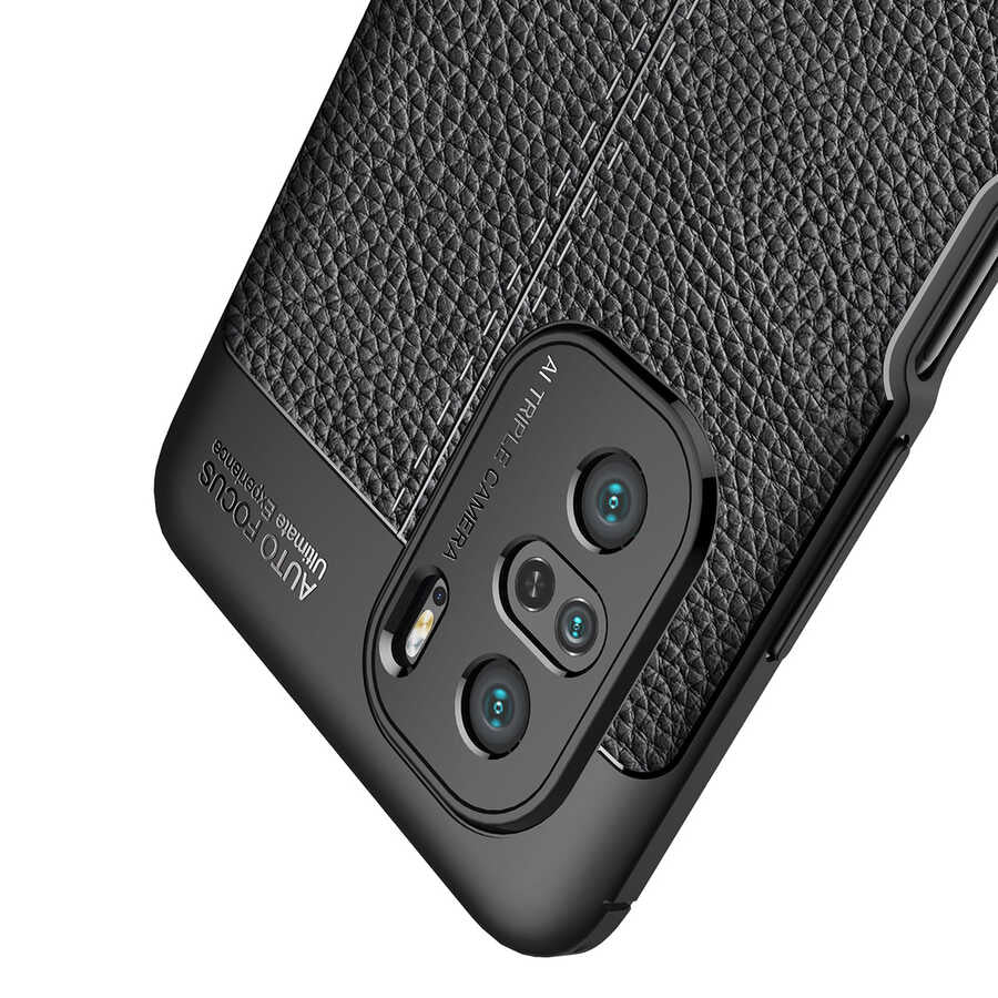 Xiaomi Redmi K40 Kılıf Zore Niss Silikon Kapak Siyah