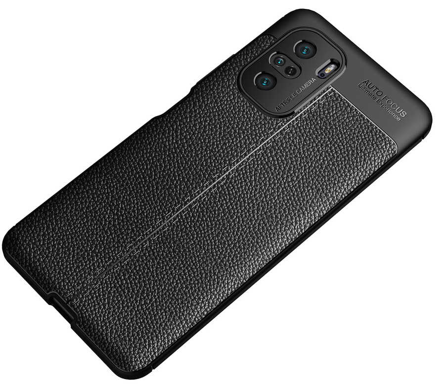 Xiaomi Redmi K40 Kılıf Zore Niss Silikon Kapak Siyah