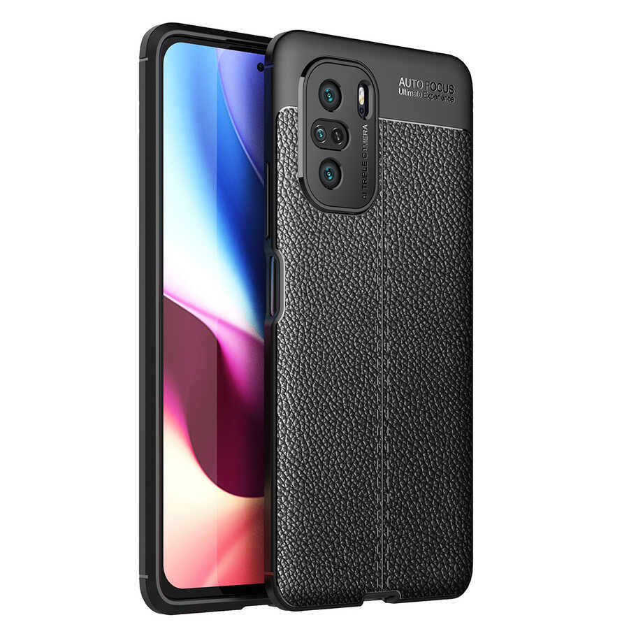 Xiaomi Redmi K40 Kılıf Zore Niss Silikon Kapak Siyah