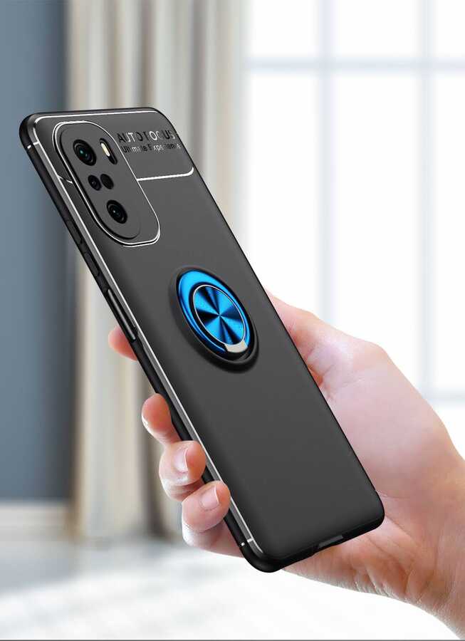 Xiaomi Redmi K40 Kılıf Zore Ravel Silikon Kapak Kırmızı