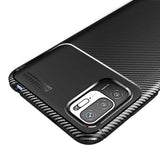 Xiaomi Redmi Note 10 5G Kılıf Zore Negro Silikon Kapak Kahverengi