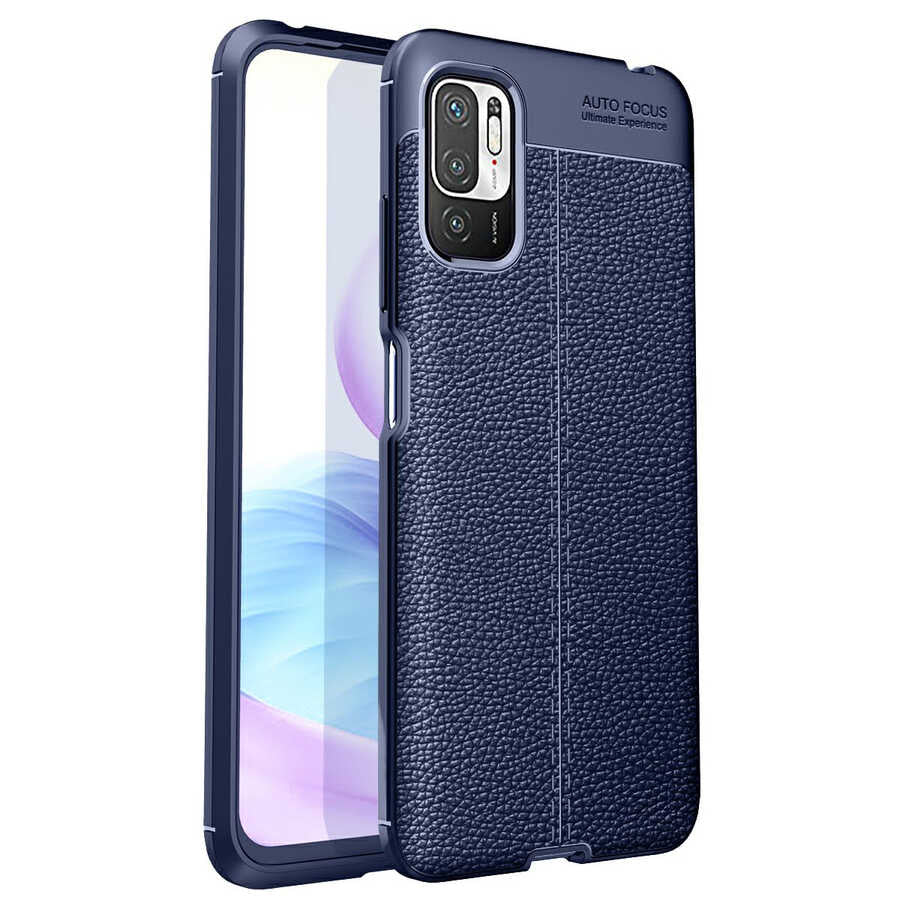 Xiaomi Redmi Note 10 5G Kılıf Zore Niss Silikon Kapak Lacivert