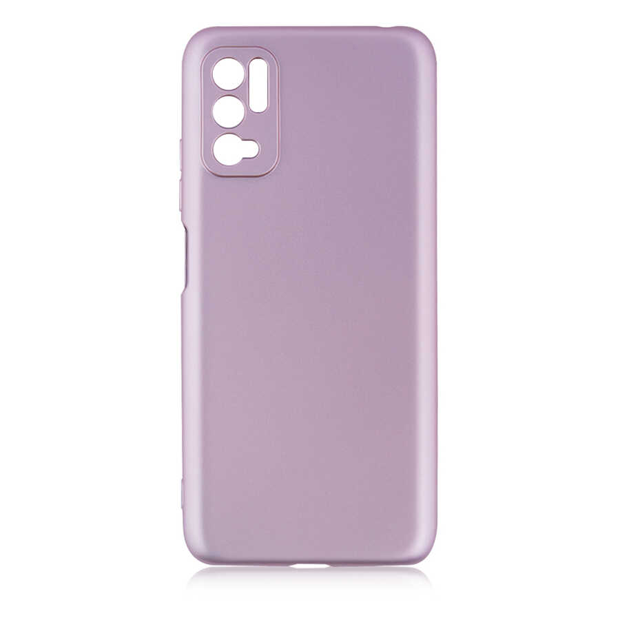 Xiaomi Redmi Note 10 5G Kılıf Zore Premier Silikon Kapak Rose Gold