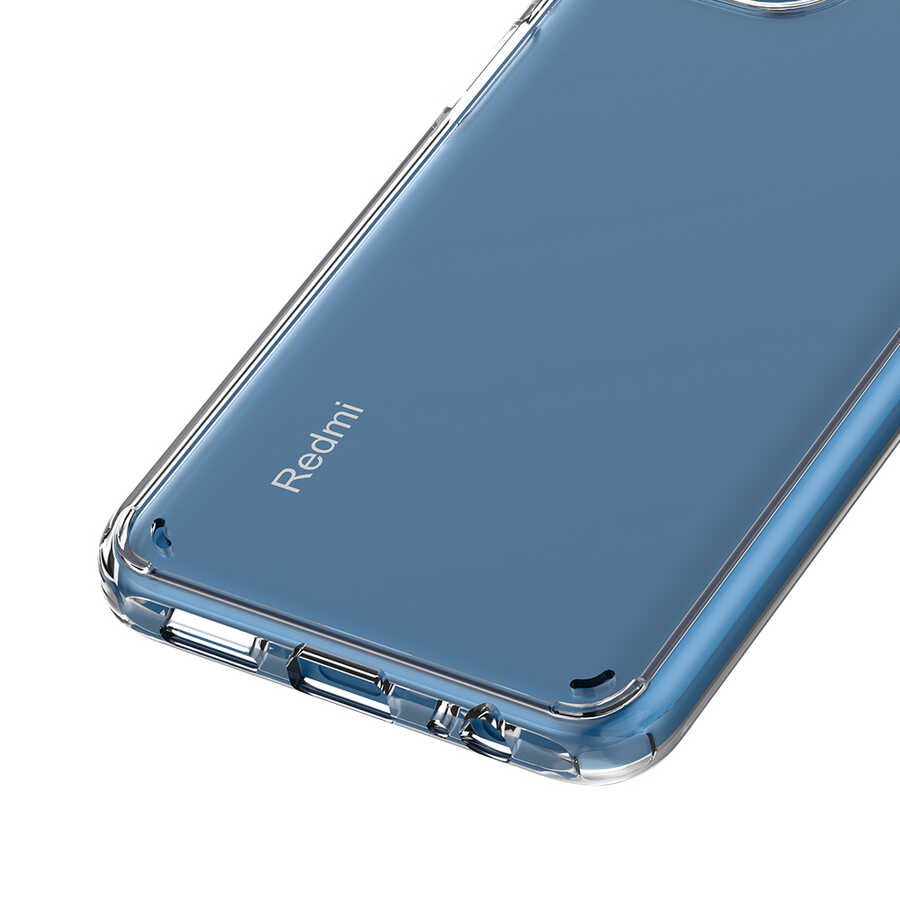 Xiaomi Redmi Note 10 Kılıf Zore Coss Kapak Renksiz