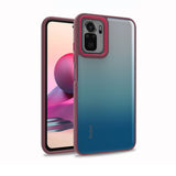 Xiaomi Redmi Note 10 Kılıf Zore Flora Kapak Rose Gold