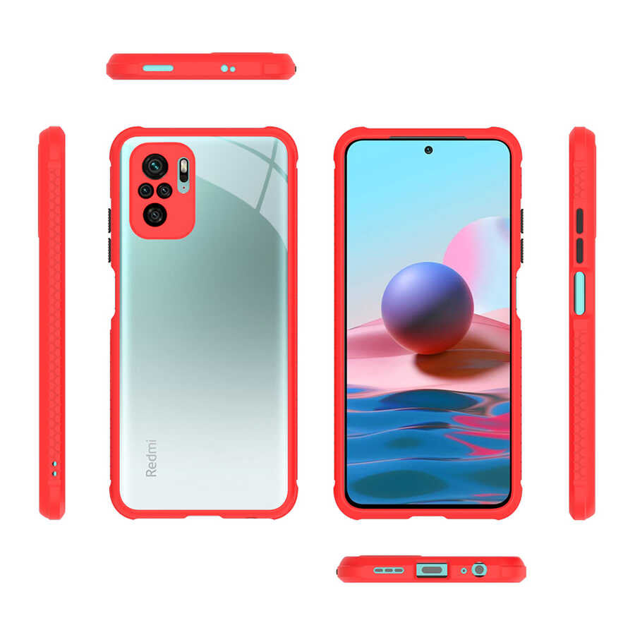Xiaomi Redmi Note 10 Kılıf Zore Kaff Kapak Lacivert