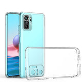 Xiaomi Redmi Note 10 Kılıf Zore Kamera Korumalı Süper Silikon Kapak Renksiz