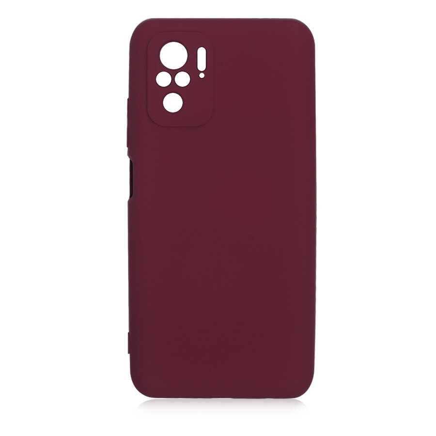 Xiaomi Redmi Note 10 Kılıf Zore Mara Lansman Kapak Kırmızı