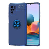 Xiaomi Redmi Note 10 Kılıf Zore Ravel Silikon Kapak Mavi