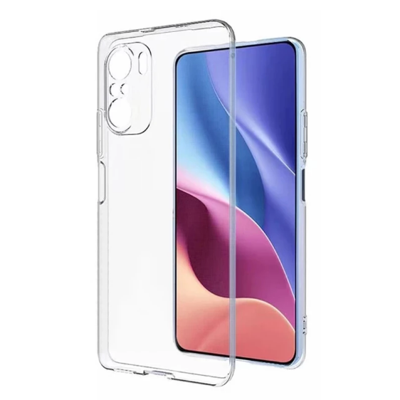 Xiaomi Redmi Note 10 Kılıf Zore Süper Silikon Kapak Renksiz