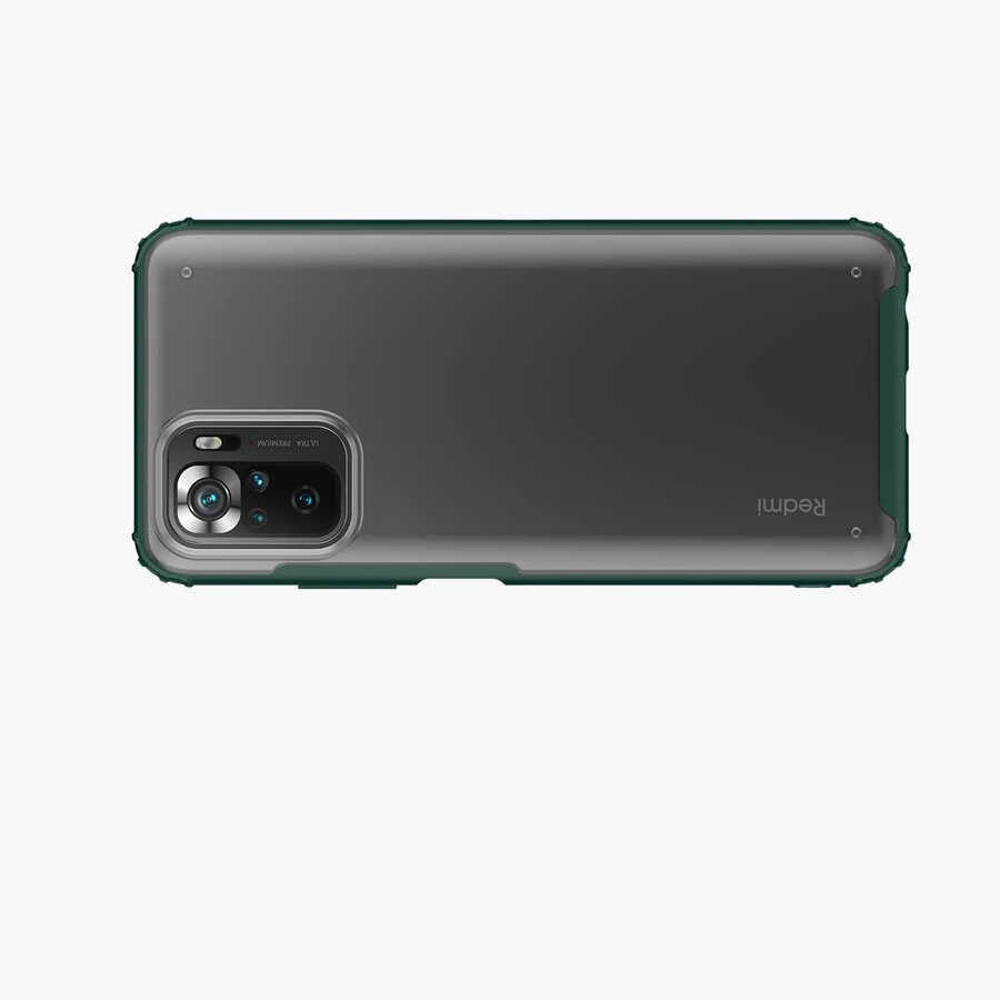 Xiaomi Redmi Note 10 Kılıf Zore Volks Kapak Kırmızı